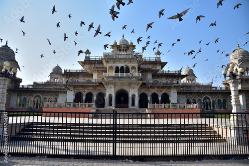 Albert Hall Museum is the most famous landmark in Jaipur, India