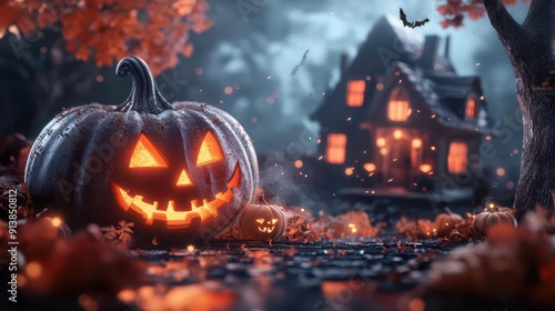 Halloween games, vibrant colors, playful scenes, cozy setting, inviting