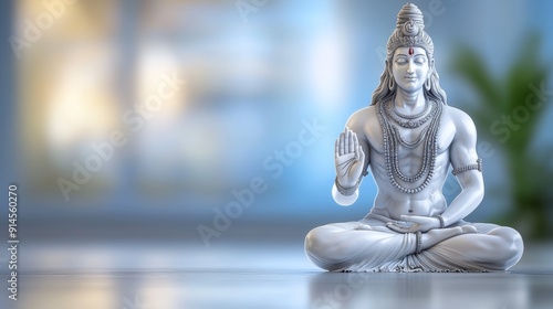 a statue of lord shiva