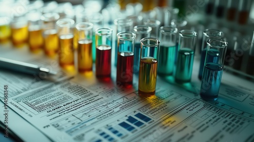 Toxicology report detailing poison detection in forensic science