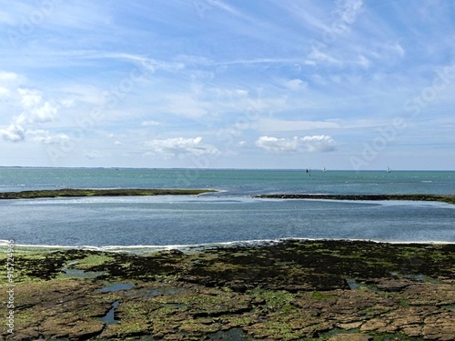 Ile d'Aix, August 2024 - Visit the magnificent Ile d'Aix on France's Atlantic coast - View of the beach