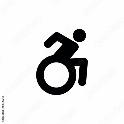 accessible person wheel chair icon