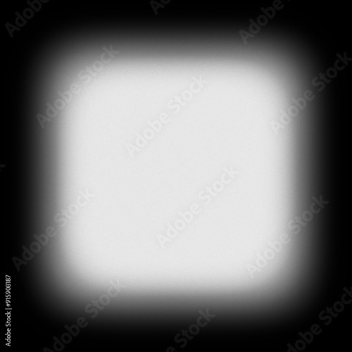 Vignette edges transparent background square overlay Old effect