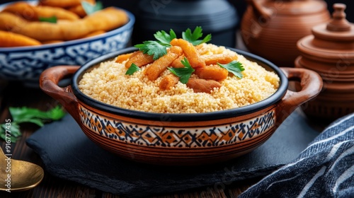 Couscous - traditional Moroccan food