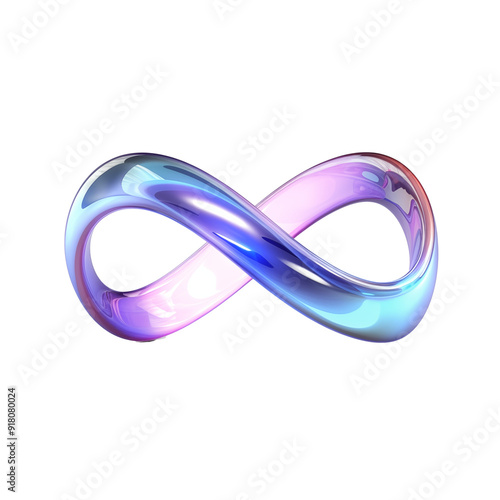 3d infinity symbol