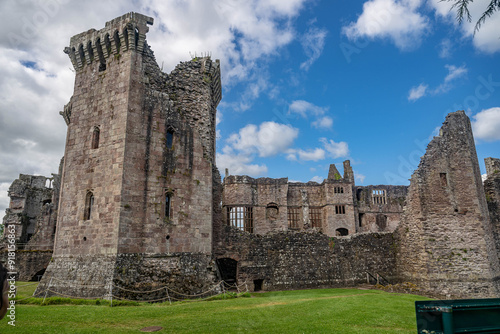 raglan castle, wales