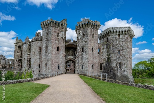 raglan castle, wales