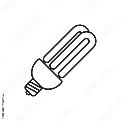 fluorescent bulbs icon