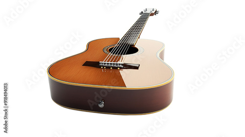 Guitar Isolated on a Transparent Background