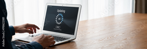 Software update on computer for modish version of device software upgrade