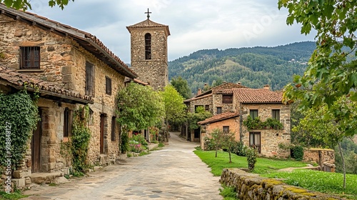 Medieval villages in the Barcelona surroundings, particularly in Anoia County, showcase a rich historical charm.