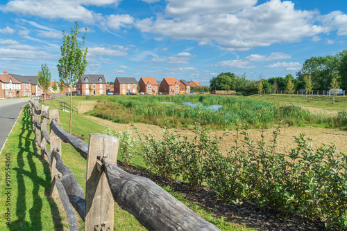 Housing development in Bedford England