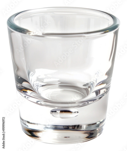 PNG Clear glass shot glass