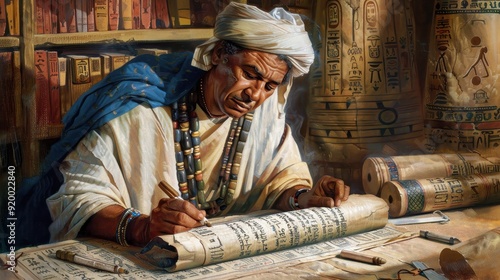 The Egyptian Scribe