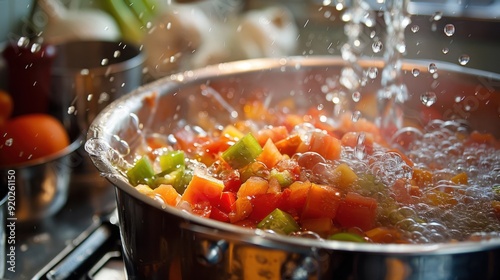 Blanching: Rapidly boiling food and plunging it into cold water to halt cooking. This technique helps retain color and texture, ideal for vegetables intended for freezing. 