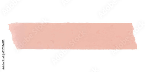 Pink washi tape png clipart, cute digital sticker on transparent background