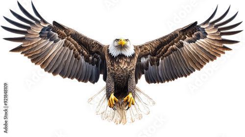 Bald Eagle in Flight with