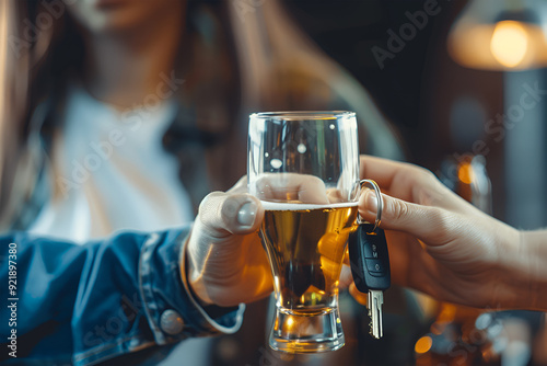 The concept of not drinking while driving.