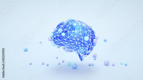 Artificial intelligence, data mining, deep learning modern computer technologies. Futuristic Cyber Technology Innovation. AI Brain , Large language model, Artificial General Intelligence AGI, LLM