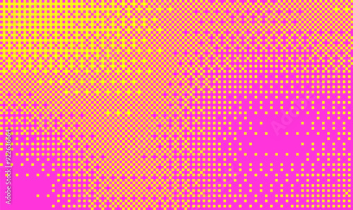 Pixel bitmap texture pattern. Geometric pixel pattern. Abstract bitmap retro design in neon colors. Vector illustration