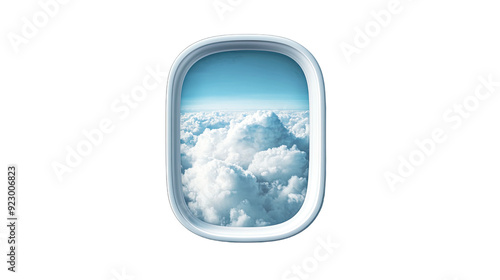 airplane window transparent background