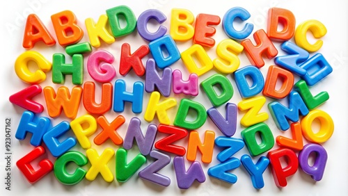 magnetic plastic alphabet ABC letters for educational design projects , magnetic, plastic, alphabet, ABC, letters,, educational