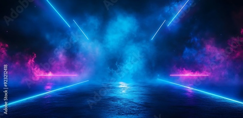 Neon Stage background