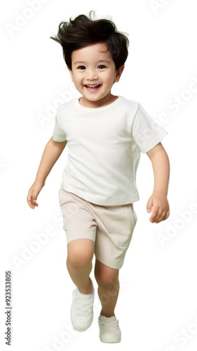 PNG Little boy portrait child happy.