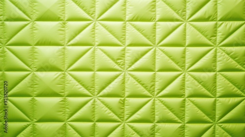 Vibrant Green Quilted Texture Background for Modern Design