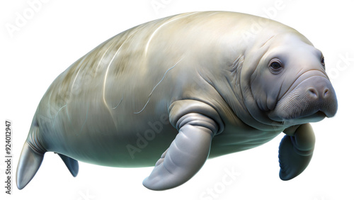 dugong on a transparent background