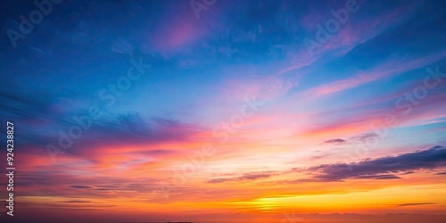 Gradient sky texture with soft pastel hues fading into darkness after sunset, sunset, sky, gradient, texture, twilight