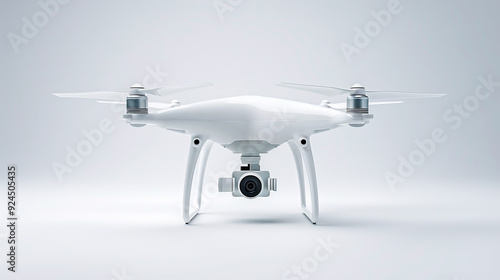 Drone isolated on white background