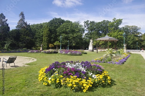 Le massif de fleurs