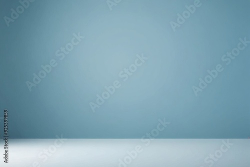 Minimalistic simple abstract light blue background for product presentation