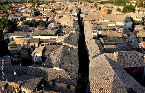 Blick auf Orvieto und Umgebung