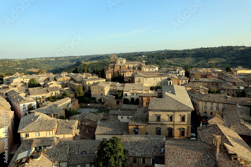 Blick auf Orvieto und Umgebung