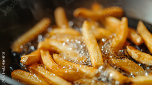 Preparing French fries, potato slicing, julienne cut, fry cutting, potato peeling, raw fries, soaking potatoes, blanching fries, par-frying, Homemade Fries, 4K, HD