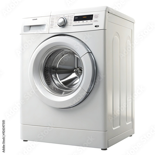 washing machine isolated on white