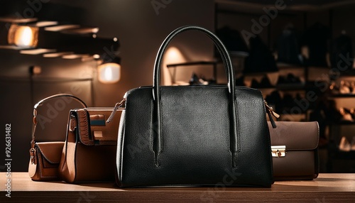 Shop style elegance female store stylish sale fashionable luxury bag leather accessory