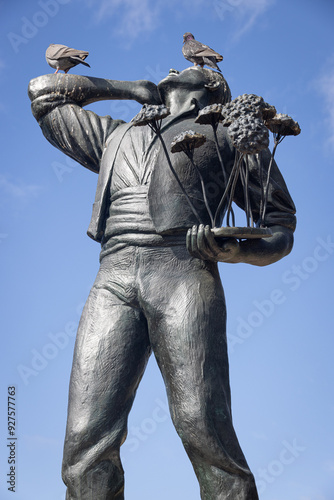 Statue of the Flower Seller (Estatua del Biznaguero), Malaga, Spain