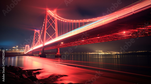 Light Trails on PIK 2 Bridge