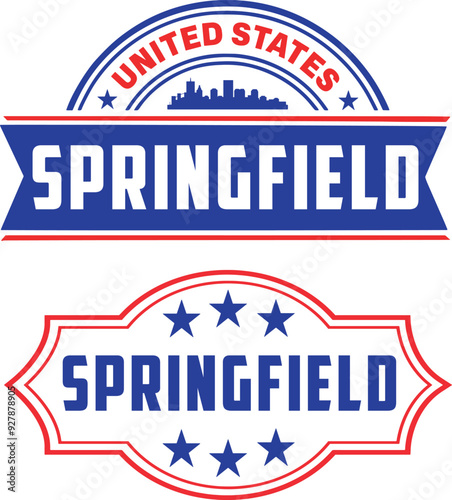 Springfield Missouri Vector Set