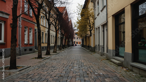 Centrum handlowe zimą