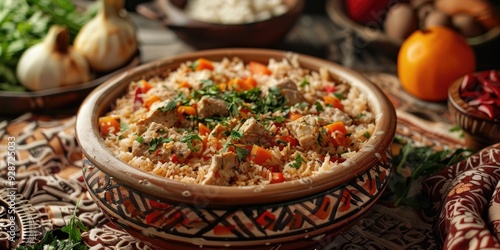 Authentic Uzbek Pilaf Known as Ozbek Pilavi in Turkey