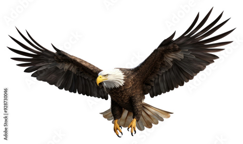 PNG American bald eagle flying animal bird.