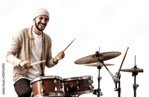 PNG Drummer music percussion musician.