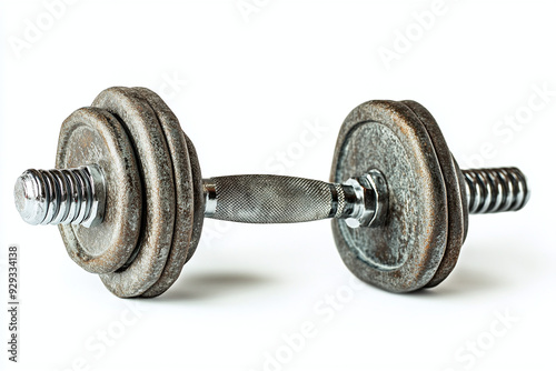 Dumbbells Fitness Equipment isolated on white background