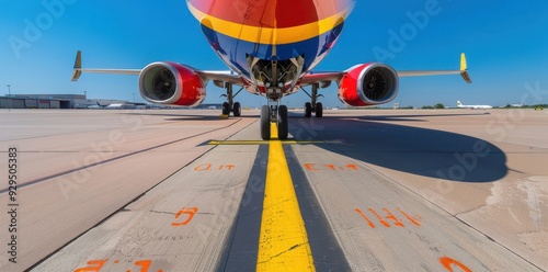 Southwest Airlines Boeing 737 Taxiing on Runway