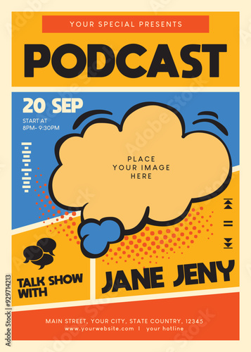 Podcast Live Flyer