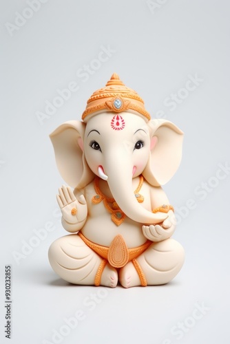 Ganesha sculpture figurine cute.